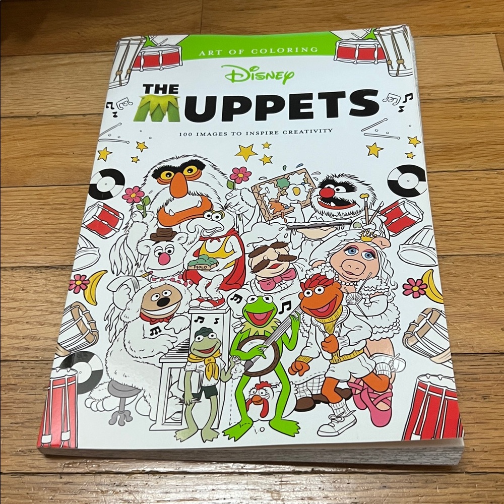 New Disney The Muppets Art of Coloring Book
